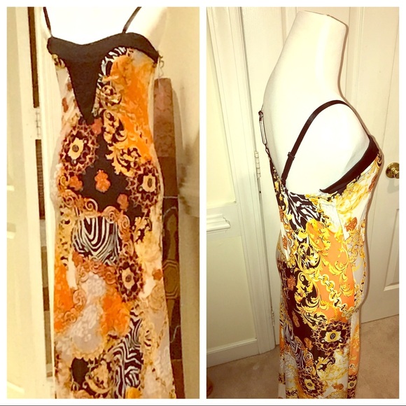 Vintage Dresses & Skirts - MAXI DRESS - COVER UP - BEACH PARTY Resort wear maxi dress STUNNING EUC